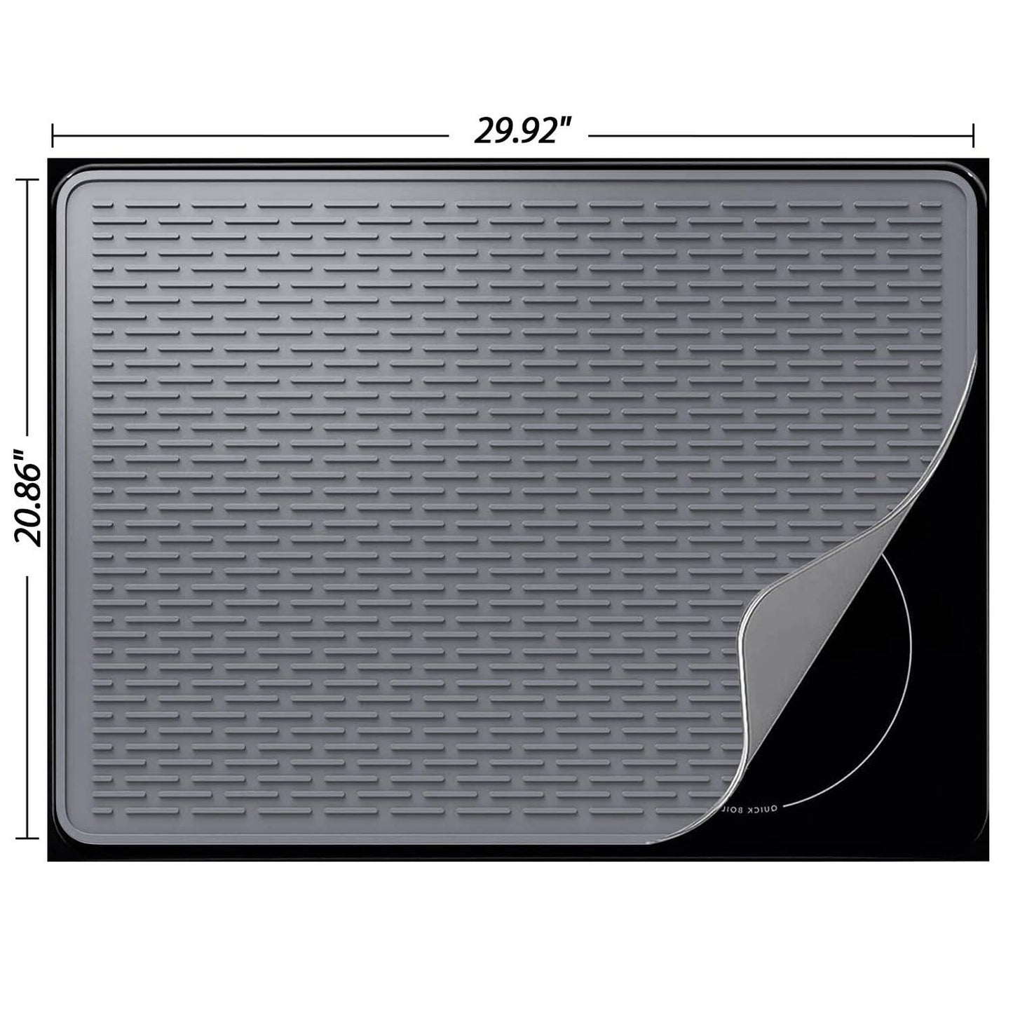 🔥CLEARANCE SALE🔥500°F/220°C Heat-Resistant Silicone Stove Cover Mat & Utensils