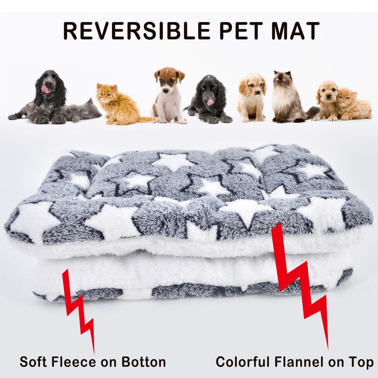 š„50% OFFš„PetCozyā¢Calming Cat BlanketšMachine Washable Puppy Mat Cushionsš»
