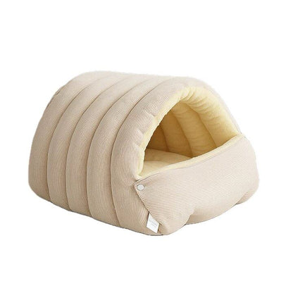 ⏳LAST DAY🔥CLEARANCE SALE🐈Removable and Washable Winter Closed-off Cat Bed💝