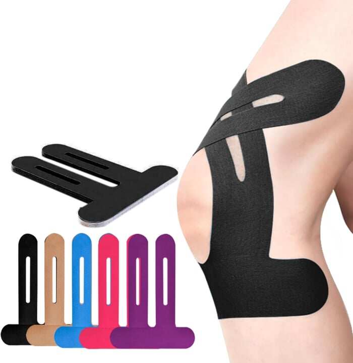 🔥🩹10/20pcs Precut Kinesiology Tape For Knees🦵