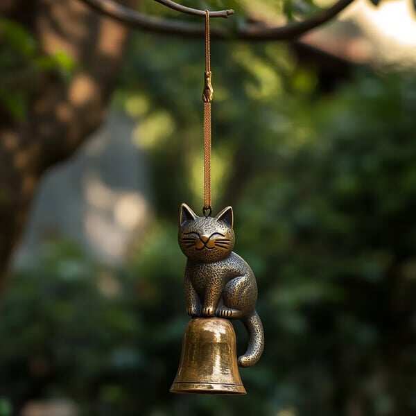 ✨🔥Handmade Retro Cat Wind Chime