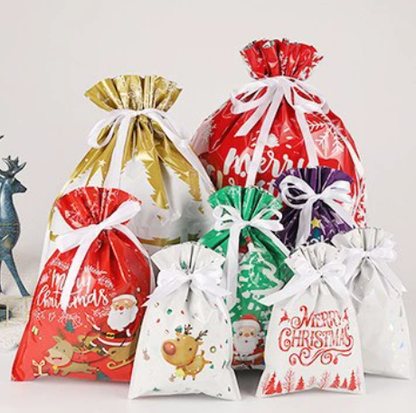 🎅🌲Christmas Promotion 🎁Christmas Gift Bags with Ribbons