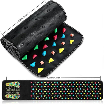 🔥Reflexology Foot Massage Mat🎁💝Stone Walkway Style, Acupressure for Pain & Fatigue Relief☺️