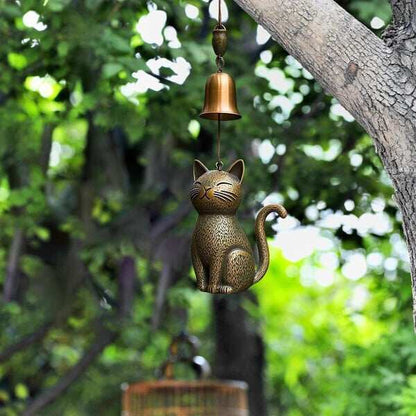 ✨🔥Handmade Retro Cat Wind Chime