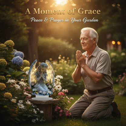 ❤️Guardian Angel Statue with Light🎁