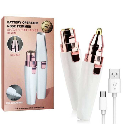 🔥🔥2-in-1 Women's Eyebrow and Facial Hair Removal Device
