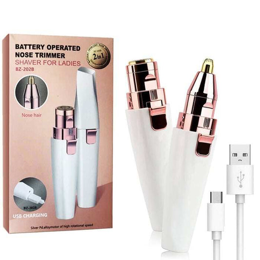 🔥🔥2-in-1 Women's Eyebrow and Facial Hair Removal Device