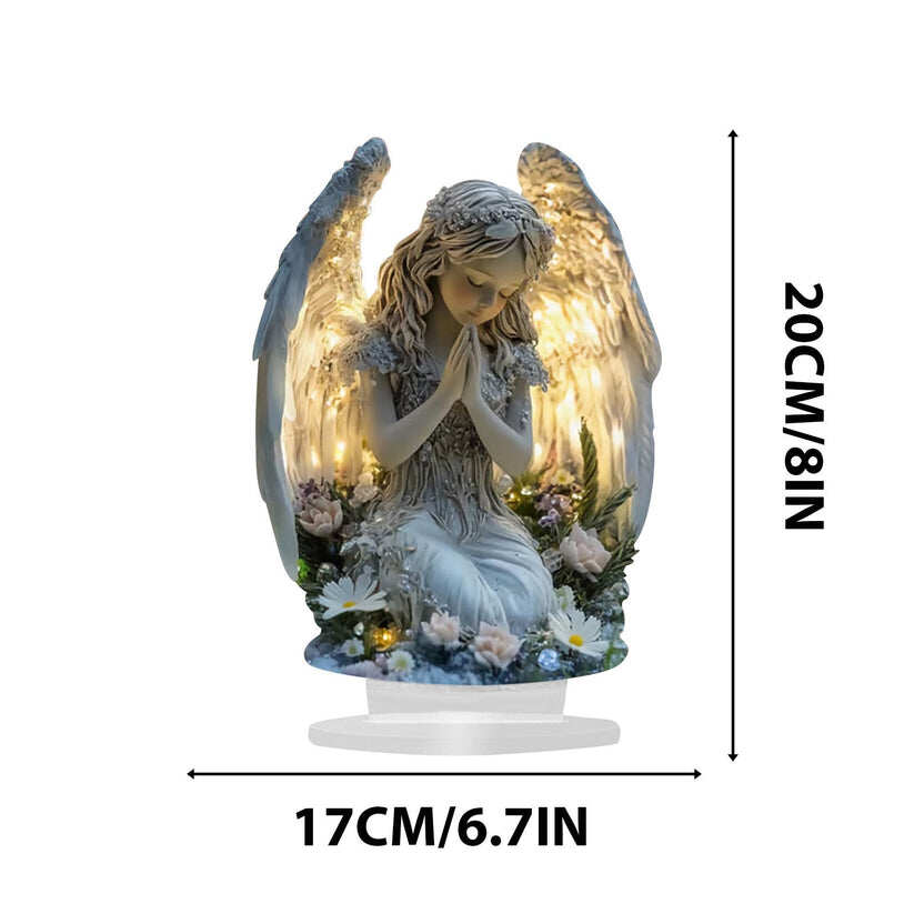 ❤️Guardian Angel Statue with Light🎁