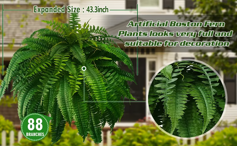 🔥Last Day 75% OFF🔥Realistic artificial Boston fern🌿