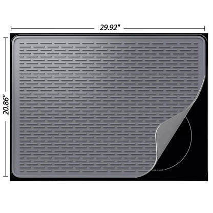 🔥CLEARANCE SALE🔥500°F/220°C Heat-Resistant Silicone Stove Cover Mat & Utensils