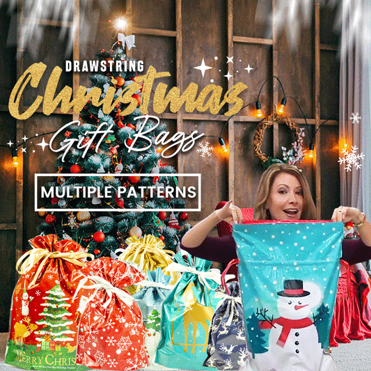 🎅🌲Christmas Promotion 🎁Christmas Gift Bags with Ribbons