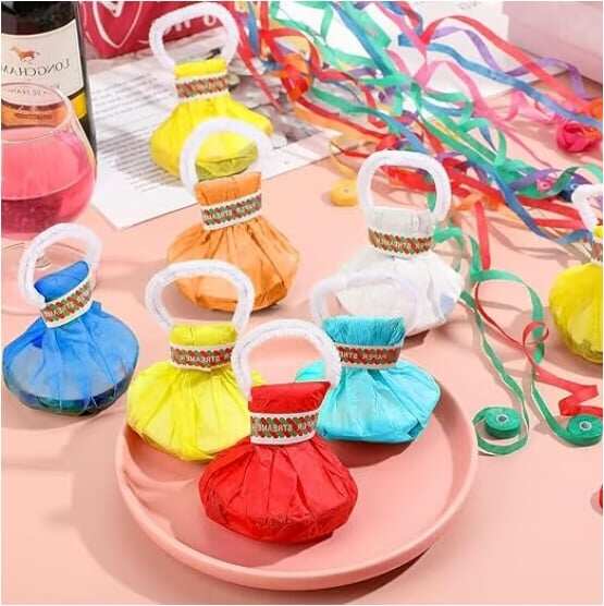 🔥Hand Thrown Streamer Poppers🥳🎉Vibe-Boosting Props for Birthdays, Parties, Festivals & Weddings