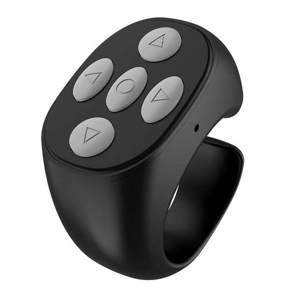 ⏳Fingertip Wireless Bluetooth Remote Control🤳Fingertip Selfie/Video Control/ Auto Page Turner for Phones