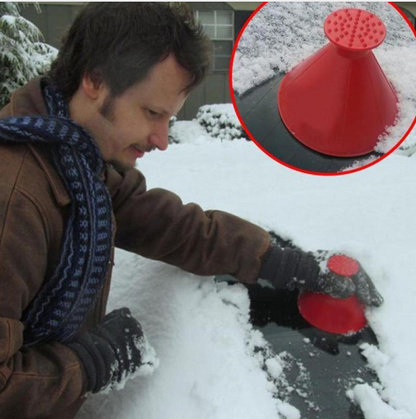 ✨Magical Car Ice Scraper🔥HOT SALE🔥Miracle Snow Windshield Car Window Cone Ice Scraper❄️
