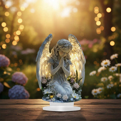 ❤️Guardian Angel Statue with Light🎁