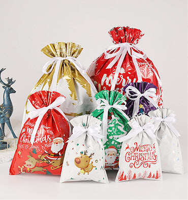 🎅🌲Christmas Promotion 🎁Christmas Gift Bags with Ribbons