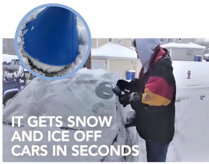 ✨Magical Car Ice Scraper🔥HOT SALE🔥Miracle Snow Windshield Car Window Cone Ice Scraper❄️