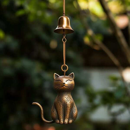 ✨🔥Handmade Retro Cat Wind Chime