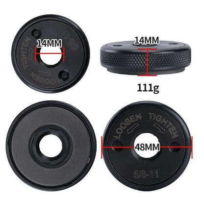 🏆Flash Sale⚡ 50K+ SOLD! Almost Gone💥5/8‑11 Angle Grinder Flange Nut